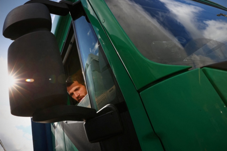 what is truck driver sun damage?