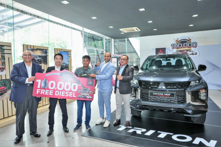 “100,000 triton ambitions” contest offers 25,000km of diesel to category winners