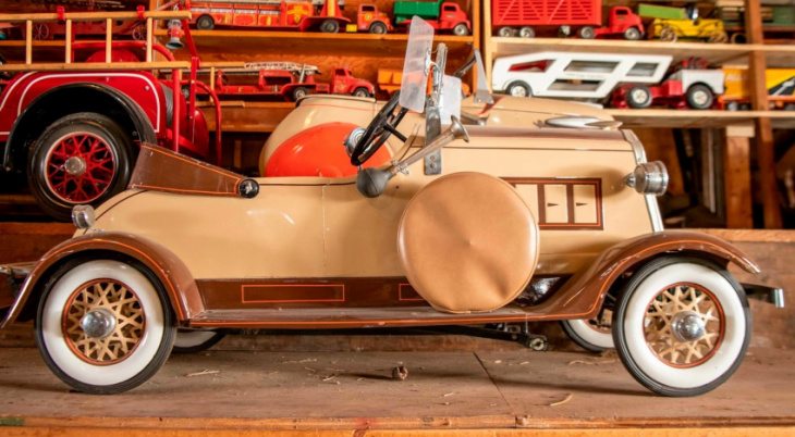 elmer's collection has it all from classic cars to pedal cars