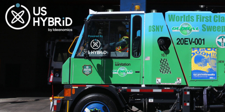 us hybrid to deliver hybrid and electric street sweeper components