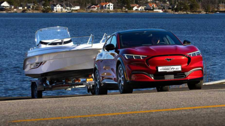the ford mustang mach-e managed to get more towing power