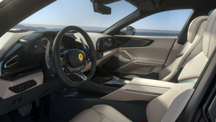 android, the 725hp ferrari purosangue is a v12 family car that insists it’s not an suv