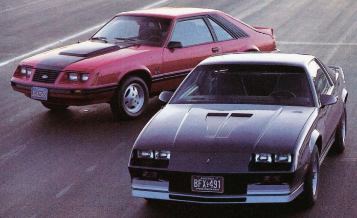 camaro vs. mustang: a complete history of our comparison tests