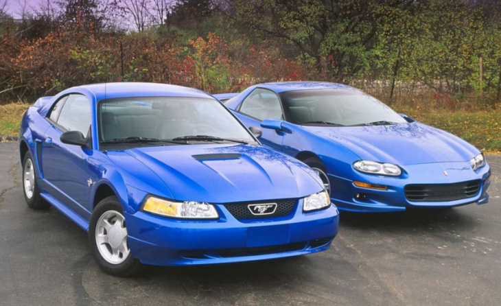 camaro vs. mustang: a complete history of our comparison tests