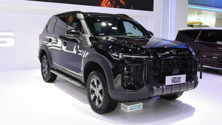 is the maxus territory china's more opulent rival to the toyota fortuner?