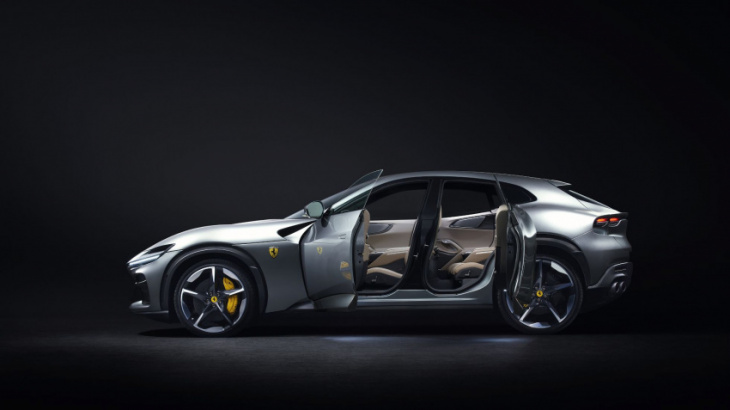 android, here's ferrari's first-ever suv, the purosangue