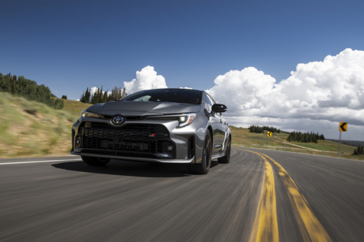 review: 2023 toyota gr corolla has the willpower to back up its attitude