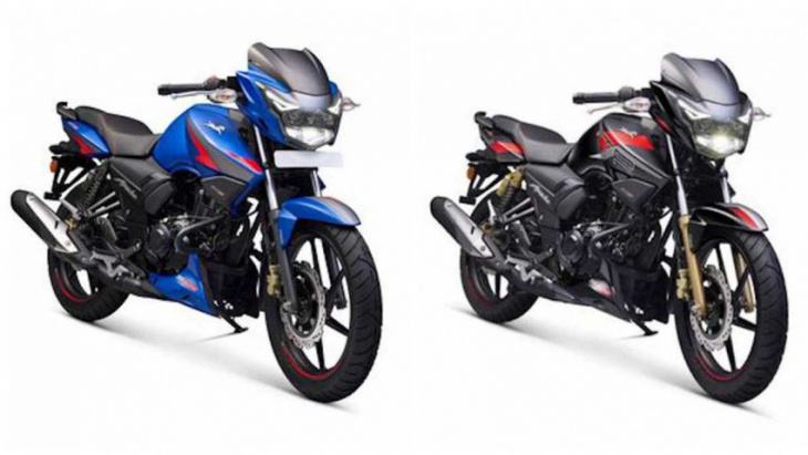 tvs introduces updated apache 160 and 180 in the indian market