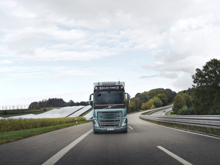ab volvo starts series production of heavy electric trucks