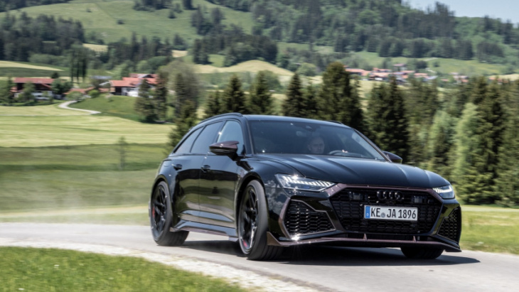 abt congratulates audi on 20 years of the rs6...