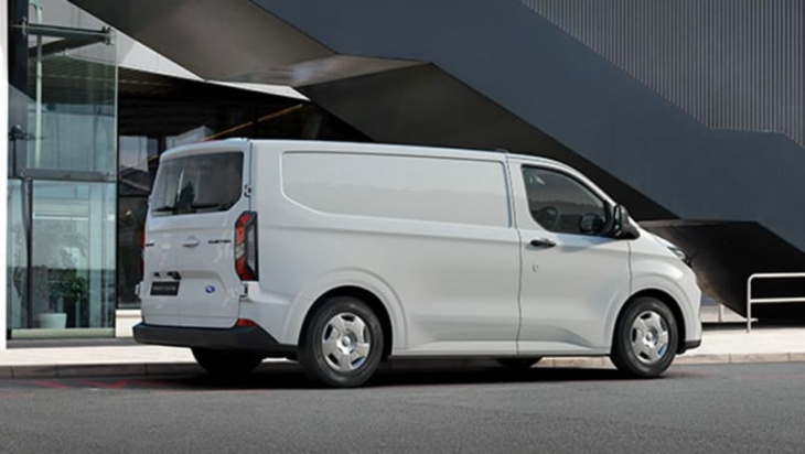 better looking than a hyundai staria load? 2023 ford transit custom makes public debut as box-fresh box van due in australia late next year