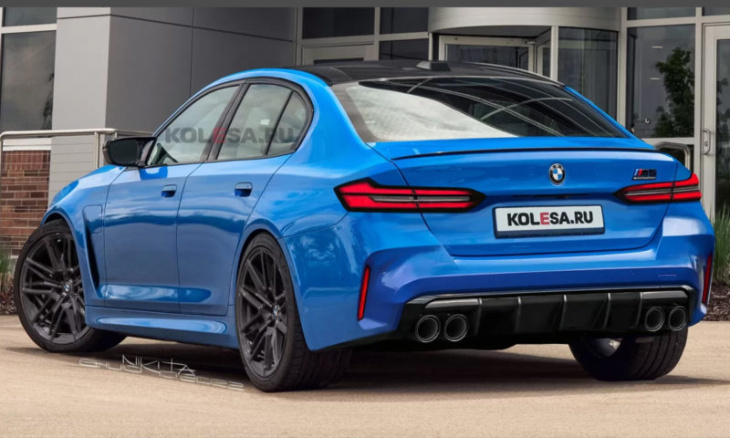 2024 bmw m5 rendering ditches the controversial grille