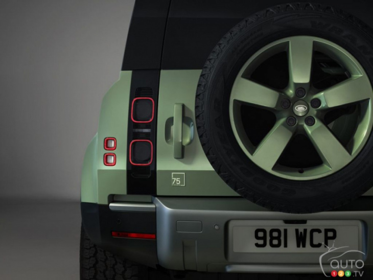 a special-edition green defender to celebrate land rover’s 75th