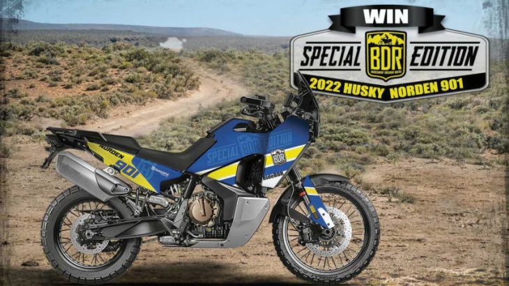 you could win this sweet bdr-modified husqvarna norden 901 in 2023