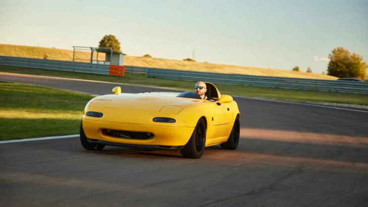 awesome or silly, this single-seater restomodded mazda mx-5 is heading to production