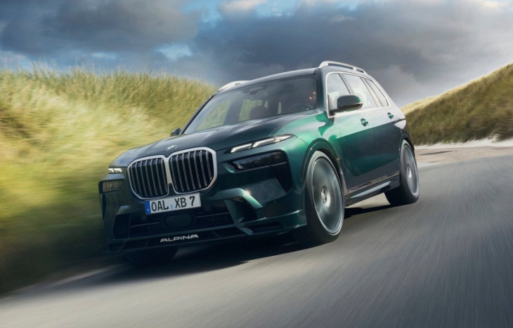 alpina unveils 2023 update for xb7 suv, mild-hybrid tech for twin-turbo v8