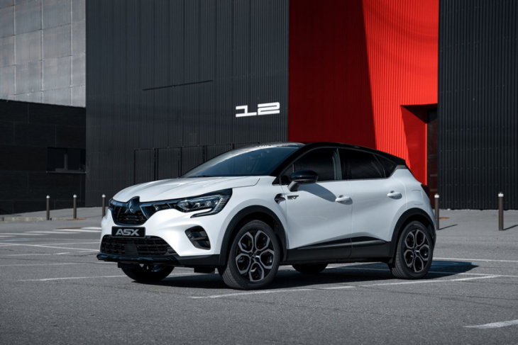 this is the all-new 2023 mitsubishi asx, and it looks funky