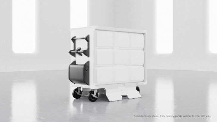 gm unit brightdrop debuts electric cart for hauling groceries