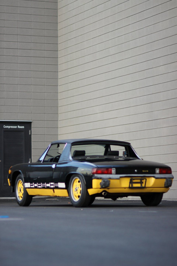 bumblebee black and yellow porsche 914 le is a tribute to a racing champ