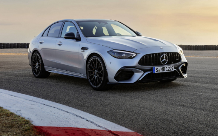 2023 mercedes-amg c 63 s arrives with 671 electrified horses