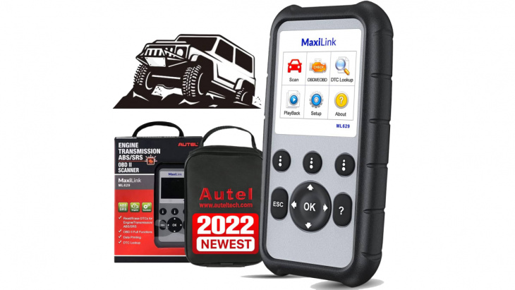 the new autel maxilink ml629 obd2 scanner is 49% off right now