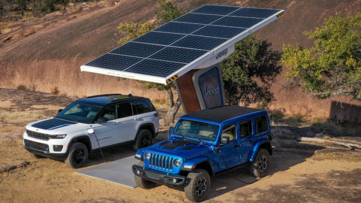 jeep wants to litter trailheads with charging stations