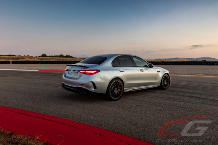 the 2024 mercedes-amg c 63 s e performance brings electrifying high performance