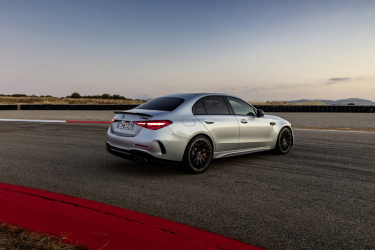 the all-new mercedes-amg c63s is here and it's a hybrid