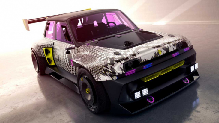 renault r5 turbo 3e concept debuts as electric rwd hot hatch with 375 hp