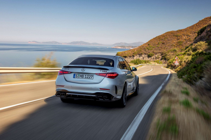 new mercedes‑amg c63 ditches v8 for 680ps hybrid four‑pot