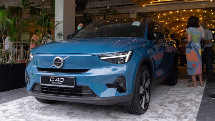 android, volvo showcases all-new fully-electric c40 recharge, car to have up to 450 kilometres of range