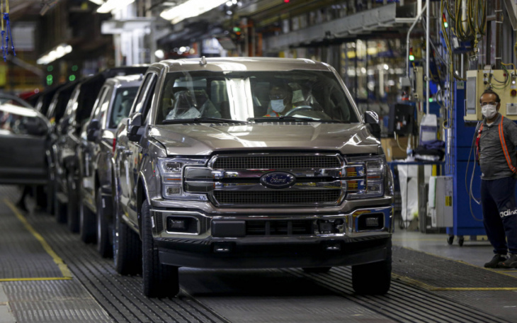 nearly 45,000 unfinished ford vehicles still waiting to be delivered