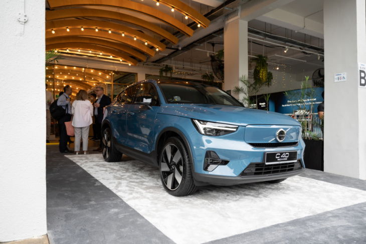 android, volvo c40 recharge electric suv launched in singapore