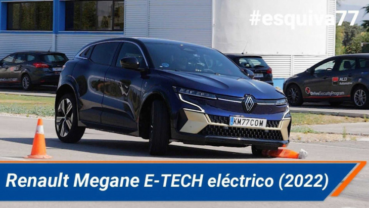 renault megane e-tech moose test: 74 km/h (46 mph)
