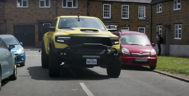 watching someone drive a ram trx in the u.k. might give you a panic attack