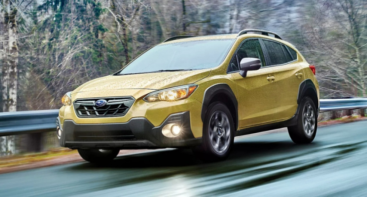 off-road frenzy: the subaru crosstrek outsells most of its rivals