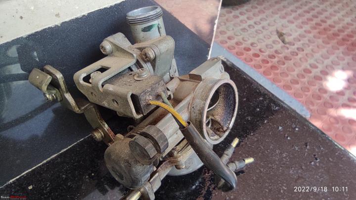 throttle actuated switch in honda activa's carburettor: what is it for