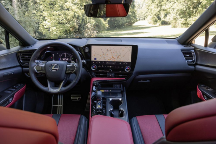 amazon, android, tested: 2022 lexus nx450h+ is a rav4 prime in a fancier wrapper