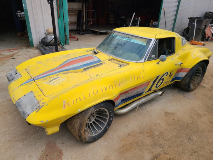 historic 1963 corvette scca racer barn find hits the auction block