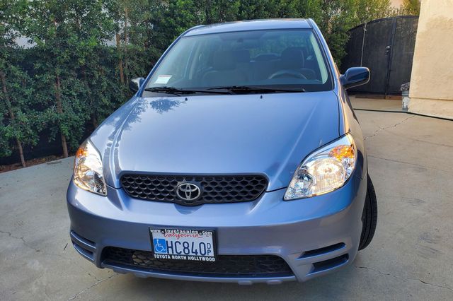 here's your once-in-a-lifetime chance to own a museum-quality toyota matrix with 400 miles