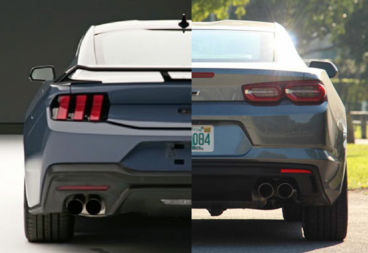 does the 2024 ford mustang really look like a chevy camaro?