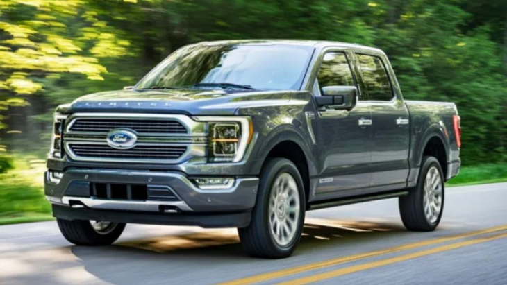 second place doesn’t hurt the 2022 ford f-150