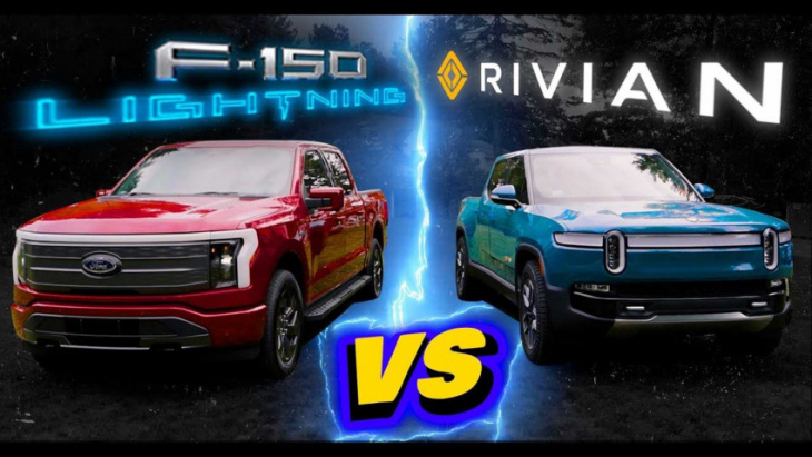 ford f-150 lightning vs rivian r1t: in-depth head-to-head comparison