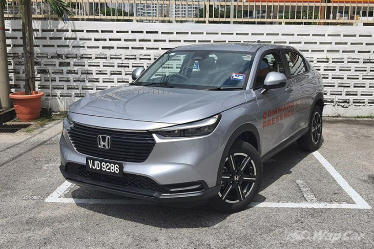 around 30k units of all-new 2022 honda hr-v booked in malaysia, 70% registered are turbo