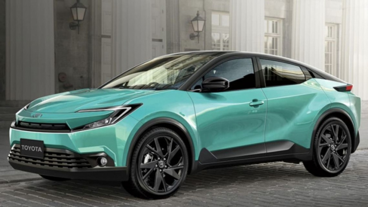 think the corolla cross is cool? wait until you meet the all-new 2023 toyota c-hr hybrid!