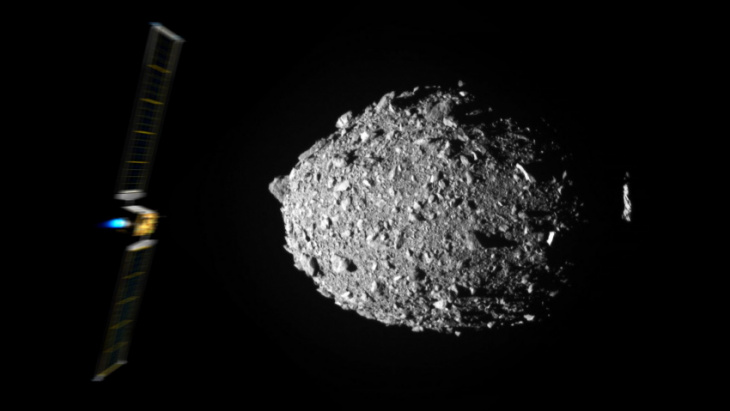 nasa spacecraft successfully slams into asteroid ten months after spacex launch
