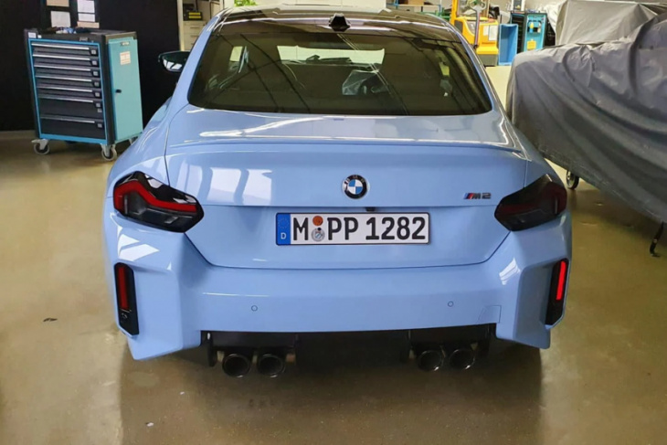 2023 bmw m2 photos leaked online - another controversial design?