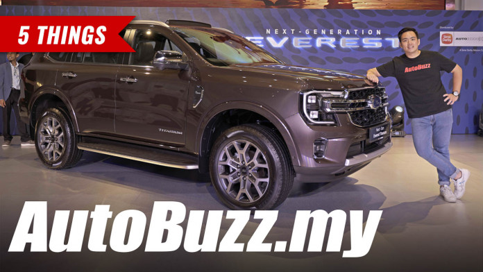 video: all-new ford everest suv now in malaysia, from rm264k