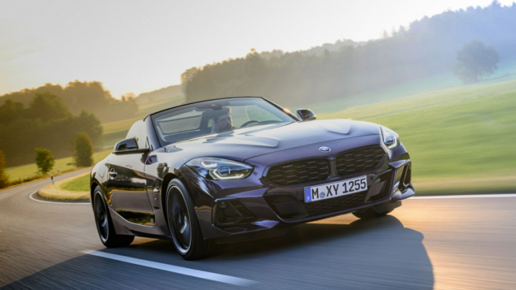 facelifted bmw z4 debuts with subtle changes