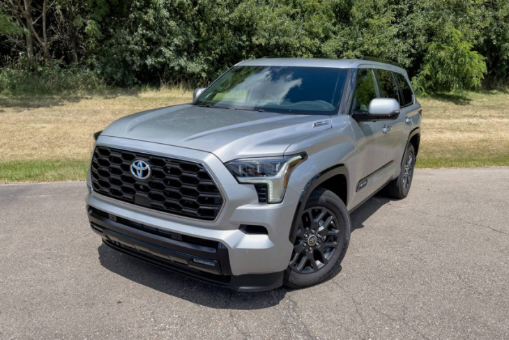 2023 toyota sequoia review: big and beastly, but not quite perfect